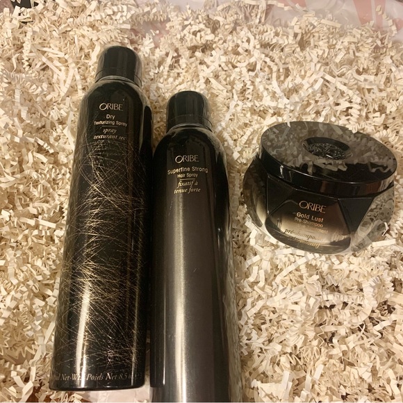 Oribe New-In-Box : Masque, Superfine Strong Hair Spray, & Dry Texturizing Spray - Picture 2 of 9